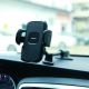 4. Joyroom car phone holder with flexible arm for dashboard or windshield, black (JR-ZS259)