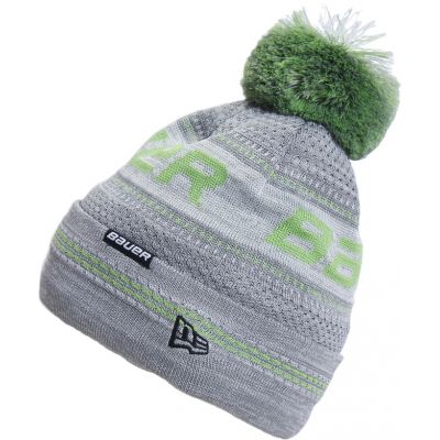 2. Bauer NE Pom Knit Jr 1059442 Winter Hat