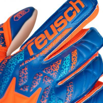 5. Reusch Attrakt Starter Solid Finger Support Jr 5472511 2290 Goalkeeper Gloves