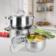 2. 6-piece pot set MR-2120-6L MAESTRO