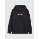5. Girls' sweatshirt with a hood, open, 4F 4FJRSS25TSWSF2235-20S