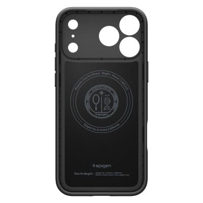 4. Spigen Thin Fit MagSafe Case for iPhone 18 Pro / 17 Pro - Black