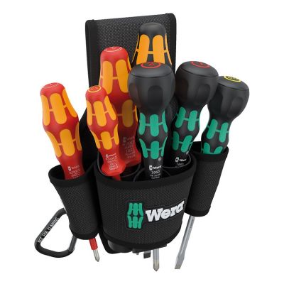 10. Belt pouch SET 2 9621+ Screwdrivers, 8 pcs