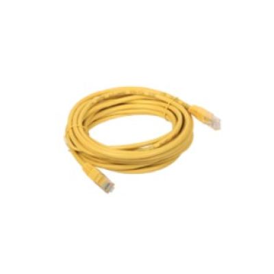 Patchcord UTP A-LAN KKU5ZOL0.5 (RJ45 - RJ45; 0.50m; UTP; cat. 5e; yellow)