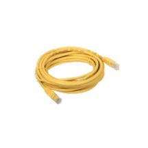 Patchcord UTP A-LAN KKU5ZOL0.5 (RJ45 - RJ45; 0.50m; UTP; cat. 5e; yellow)