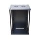 3. Extralink 15U 600x600 Black Wall-Mounted Rack Cabinet