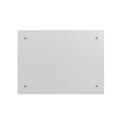 8. Lanberg rack cabinet, wall-mounted, 19" 4U+3U, 540x200, low-profile, gray (assembled)