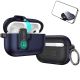 4. Tech-Protect Slim Hook Case for AirPods Pro 3 - Navy Blue