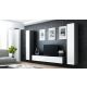 4. VIGO full display cabinet '180' 180/40/30 gray/white