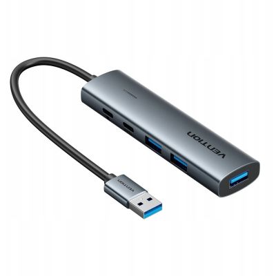 2. Hub 5in1 USB-A 3.0 Vention 0.15 m