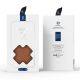 5. Dux Ducis Skin X2 case for iPhone 14 Plus case with magnetic flap brown
