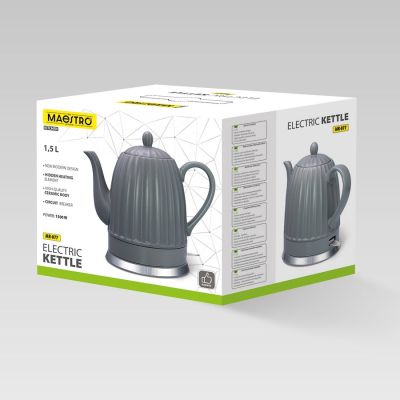 8. Electric kettle 1.5l 1500W MR-077 MAESTRO