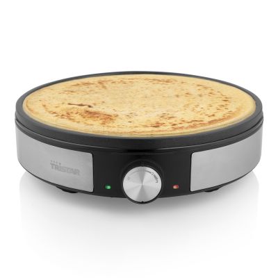 6. Tristar BP-2638 Pancake Maker 1 Pan 1200W Black, Stainless Steel