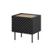 4. ONDA bedside table 2 pcs. 50x40x54 black