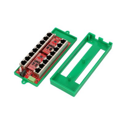 9. Extralink Gigabit PoE Injector 8 Port Active, 8 Gigabit 802.3at/af ports, Mode A
