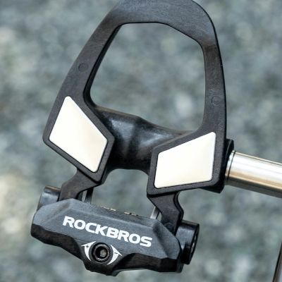 2. Rockbros RD9 SPD Carbon Fiber and Titanium Alloy Pedal Cleats - Black