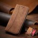 14. Magnet Fancy Case Case for iPhone 13 Pro Max Pouch Card Wallet Card Holder Brown