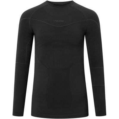 2. VIKING Gary Longsleeve Bamboo Men's Underwear Size L Black