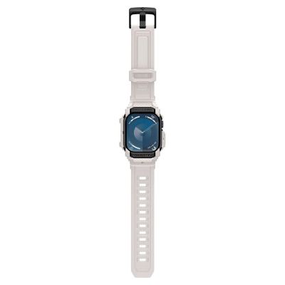 9. Spigen Rugged Armor ”Pro” Strap for Apple Watch 10 (46MM) - Beige