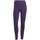 2. Women's adidas Essentials 3-Stripes Cotton Leggings Purple JY3176