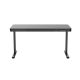 2. ACTIVEJET desk with electrical adjustment, height 120x60 ET119S black
