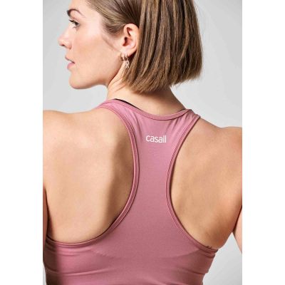 3. CASALL Essential Racerback Sports T-Shirt Pink