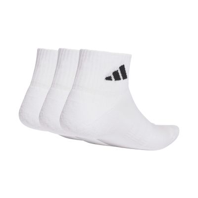 2. adidas Cushioned Sportswear Ankle 3P Socks, White JZ0523