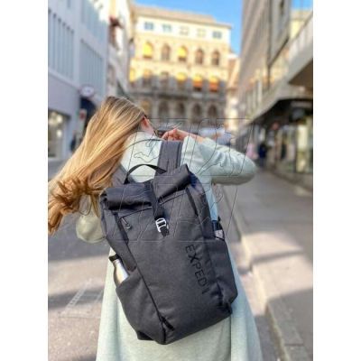 3. Backpack EXPED Metro 20 burgundy melange