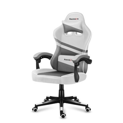 20. Huzaro Force 4.4 Gray Mesh Gaming Chair