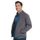 3. Skechers The Hoodless Hoodie Ottoman Jacket JA25-BKCC Grey L