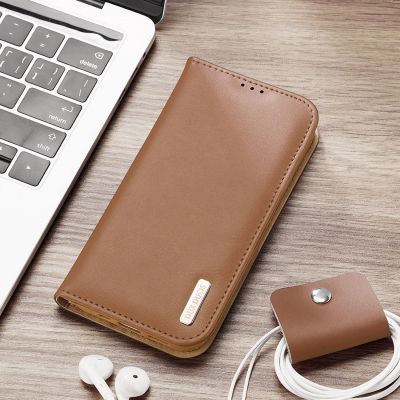 27. Dux Ducis Hivo Leather Flip Cover Genuine Leather Wallet for Cards and Documents iPhone 14 Plus Black