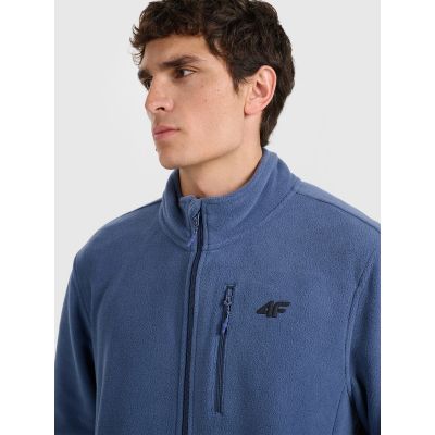 6. Men’s Regular-Fit Fleece Jacket with Stand-Up Collar 4F 4FRMM00TFLEM435-32S