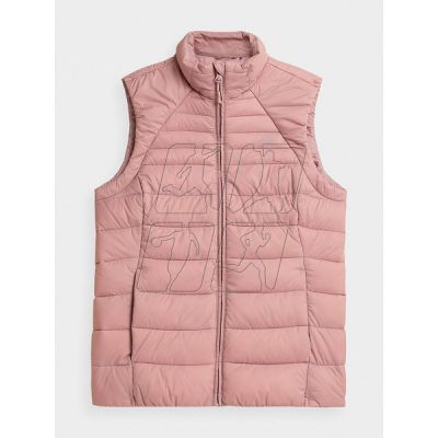 4F W Vest H4Z21-KUDP001 Pink