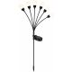 3. SOLAR LAMP DANCING IN THE WIND WHITE BALLS 6 LED 75CM XXL