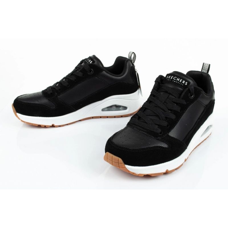 9. Skechers Uno-Solid Air W 155132/BLK shoes