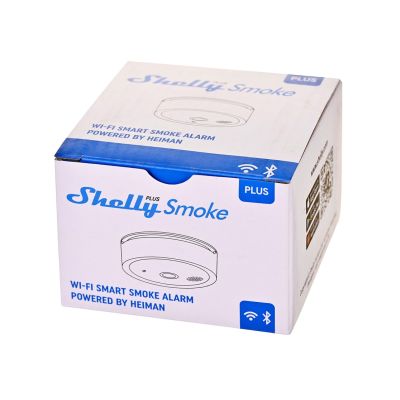 8. Shelly Plug & Play Plus Smoke Wireless Smoke Detector