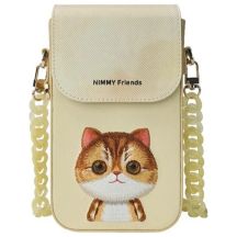 Nimmy Big Eyed Pet 2.0 Cat Phone Bag - Green