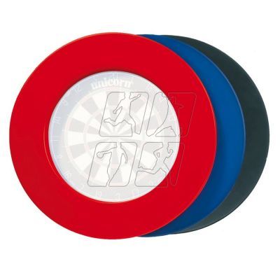 3. Protective cover Unicorn Professional Heavy Duty Dartboard Surround red: 79374 | blue: 79375