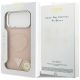 8. Guess Triangle Logo MagSafe Case for iPhone 18 Pro Max / 17 Pro Max – Pink