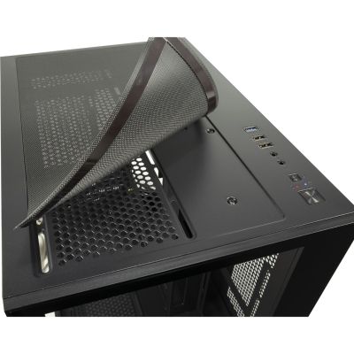 3. Inter-Tech C-501 Aspect Midi Tower Black