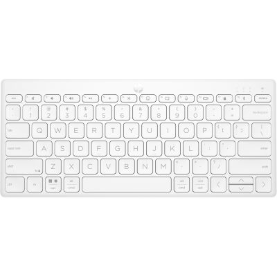 HP 350 Compact Multi-Device Bluetooth Keyboard Wireless White 692T0AA