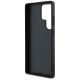 7. Guess Grained Big 4G Logo Small Classic Logo Case for Samsung Galaxy S25 Ultra pink