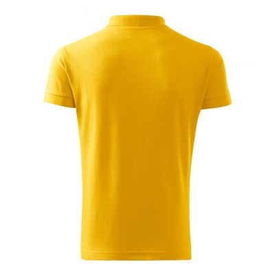2. Malfini Cotton M MLI-21204 yellow polo shirt