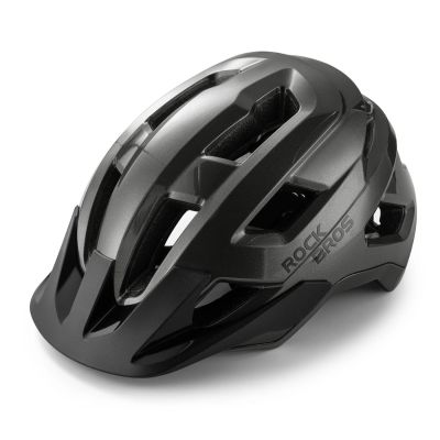Rockbros LK-67 Youth Bike Helmet with Detachable Visor 54–58 cm - Gray