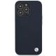 3. Etui BMW BMHCP13LSILNA iPhone 13 Pro / 13 6,1" granatowy/navy hardcase Silicone Signature