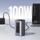 11. Baseus NU1 Air Spacemate hub 12in1 USB-C docking station - 2xHDMI 4K@60Hz 2xUSB-C 10Gb/s 2xUSB-A 5Gb/s 2xUSB-A (480Mb/s) RJ45 SD/microSD 3.0 USB-C (PD) - gray