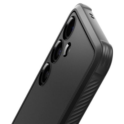 16. Spigen Rugged Armor Case for Samsung Galaxy S24 - Matte Black