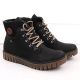 34. Waterproof black women's hiking ankle boots Rieker Y3433-00