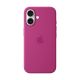 2. Apple iPhone 16 Silicone Case with MagSafe - Fuchsia