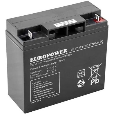 Europower AGM battery | EP 17-12 12V / 17Ah
